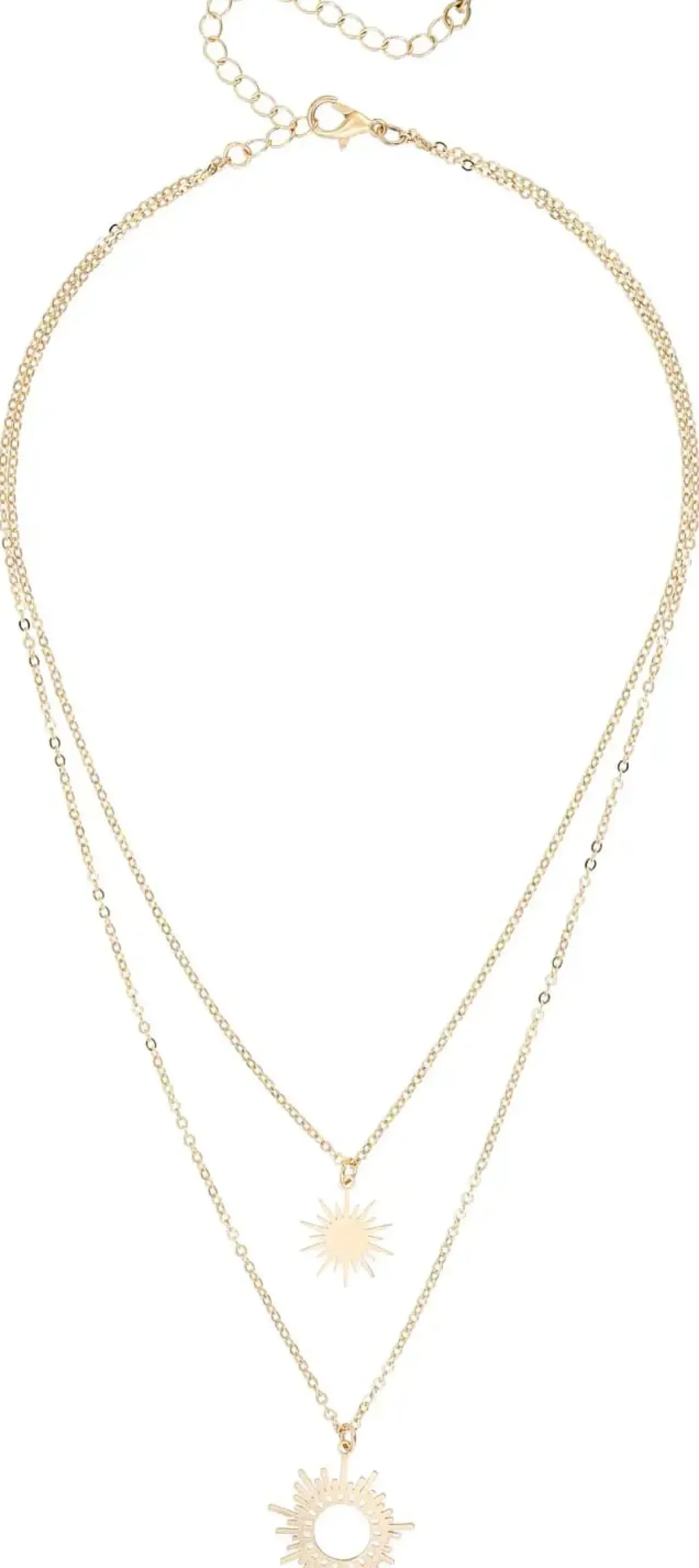 Layering Kette - Golden Suns