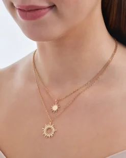 Layering Kette - Golden Suns