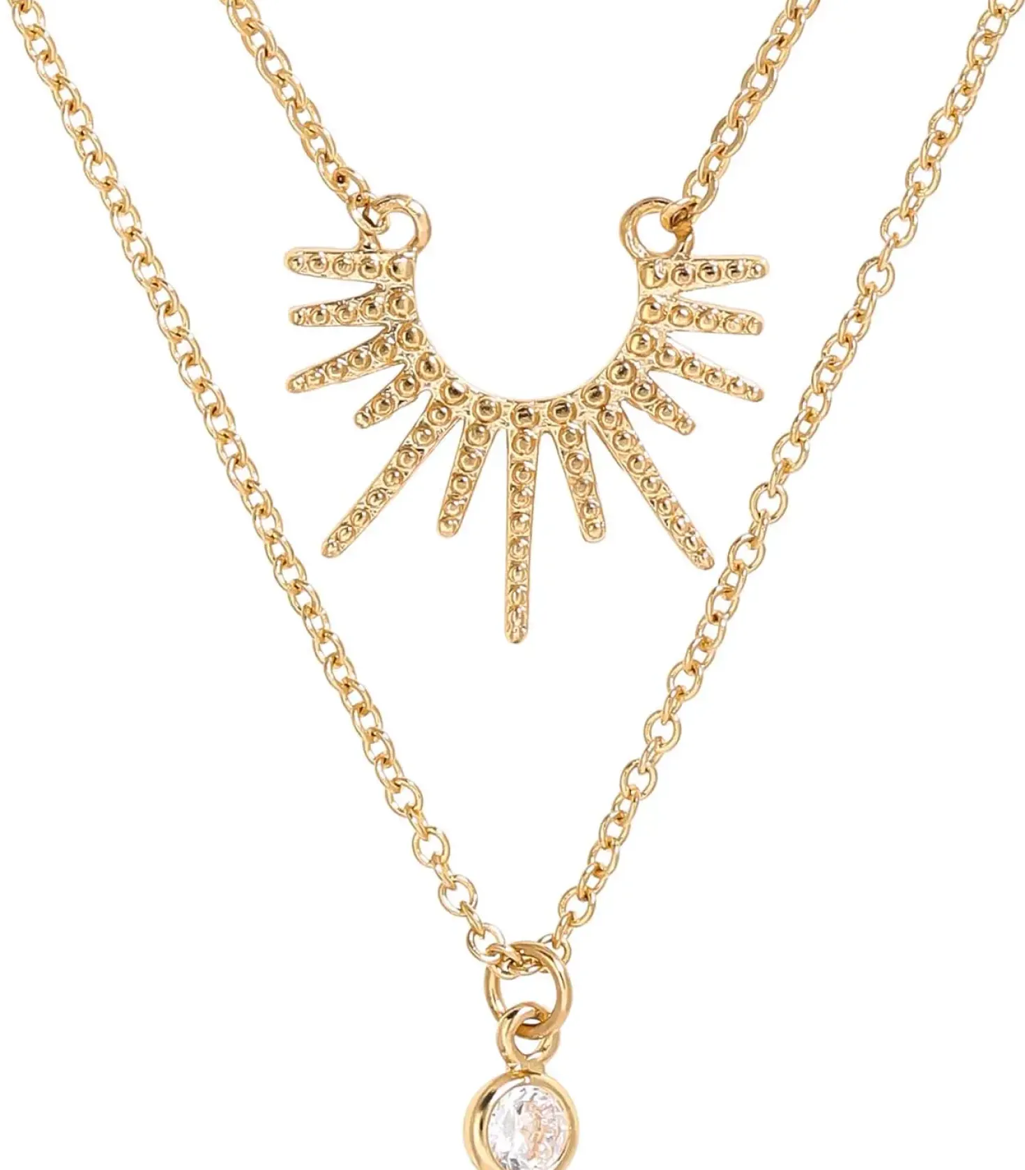 Layering Kette - Golden Sunlight