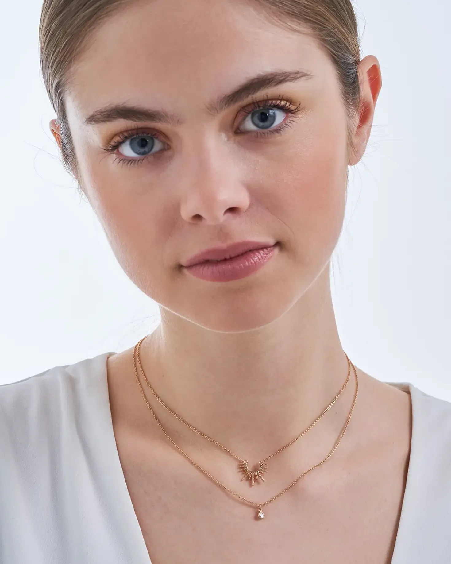 Layering Kette - Golden Sunlight
