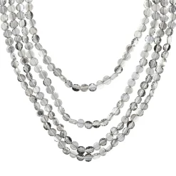 Layering Kette - Grey Pearls