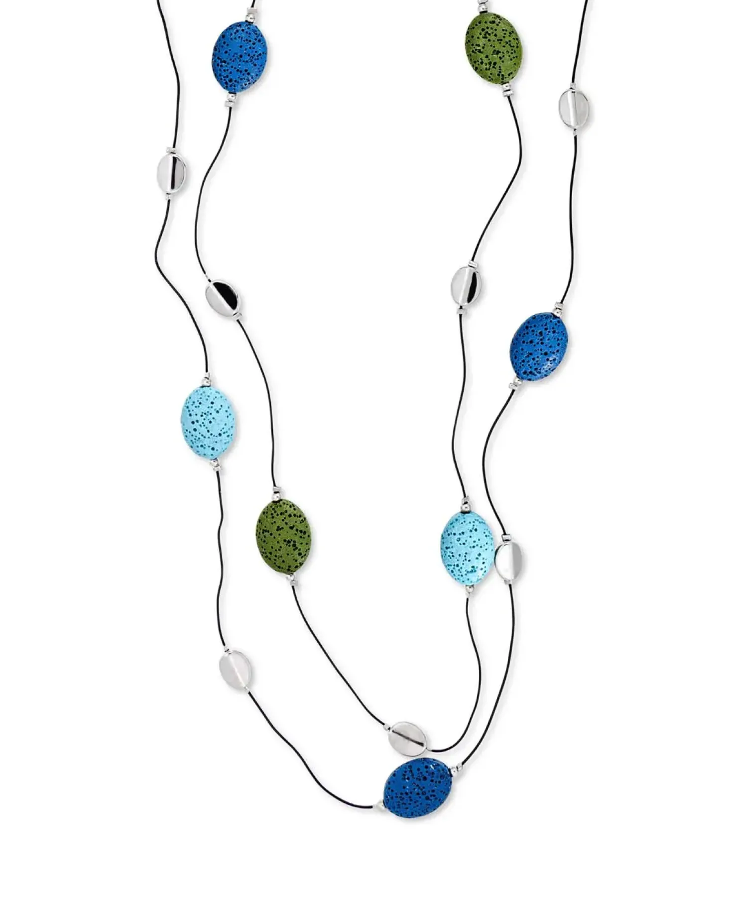 Layering Kette - Lava Ovals