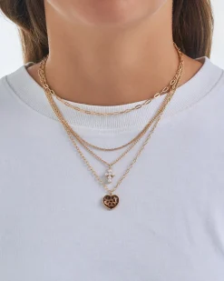 Layering Kette - Leo Heart