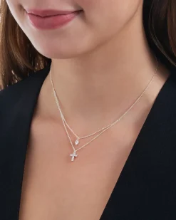 Layering Kette - Luminous Cross