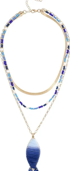 Layering Kette - Perfect Blue