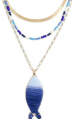 Layering Kette - Perfect Blue
