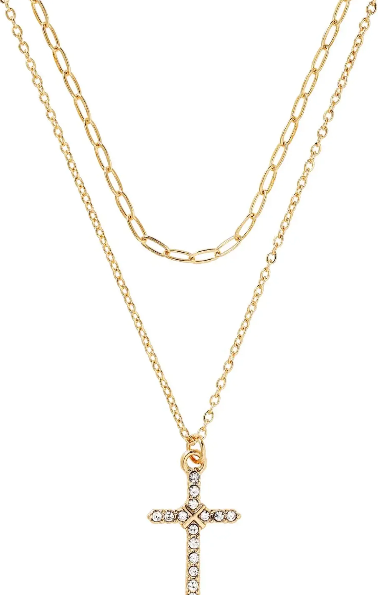 Layering Kette - Shiny Cross