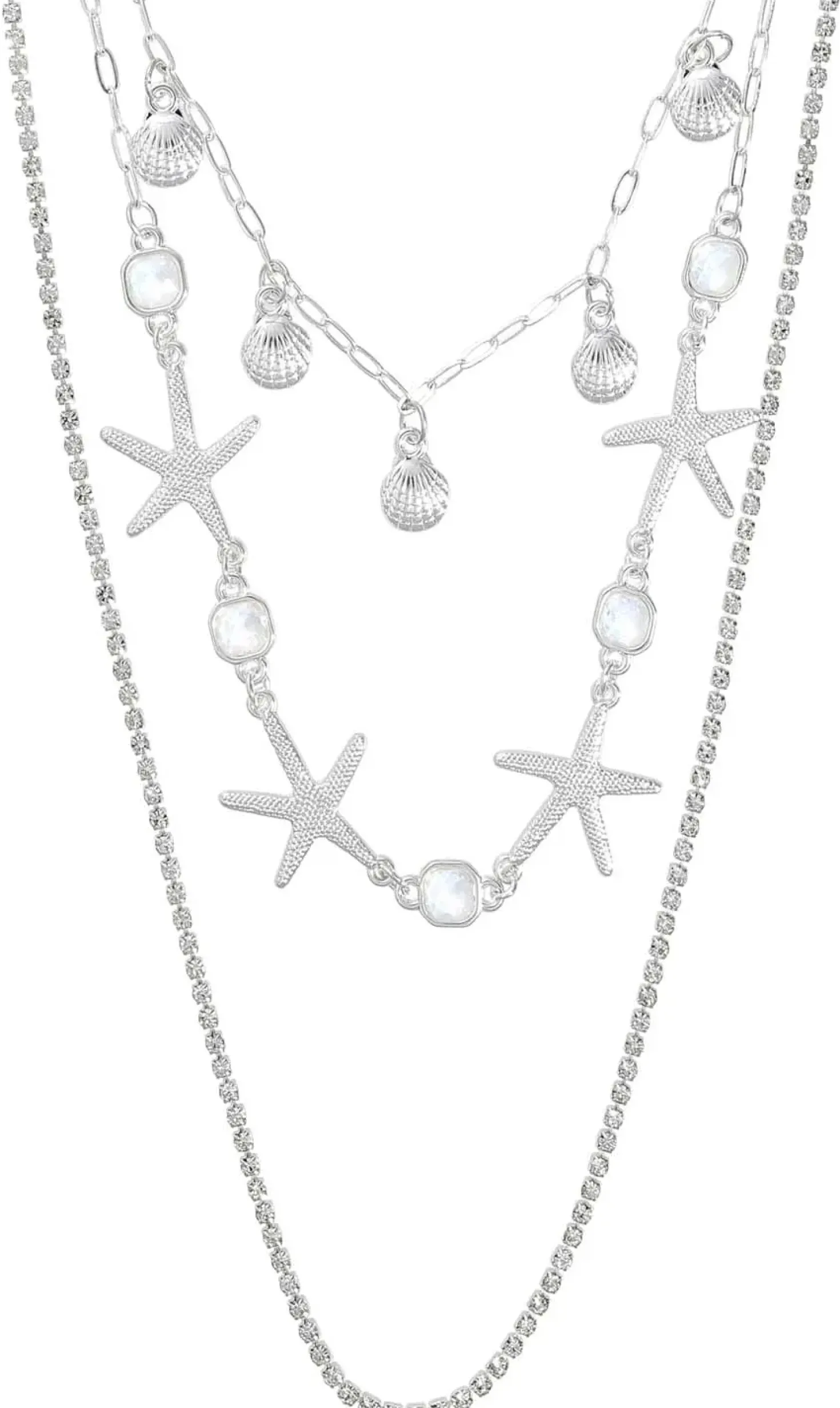 Layering Kette - Silver Shore