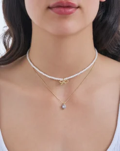 Layering Kette - Small Bow