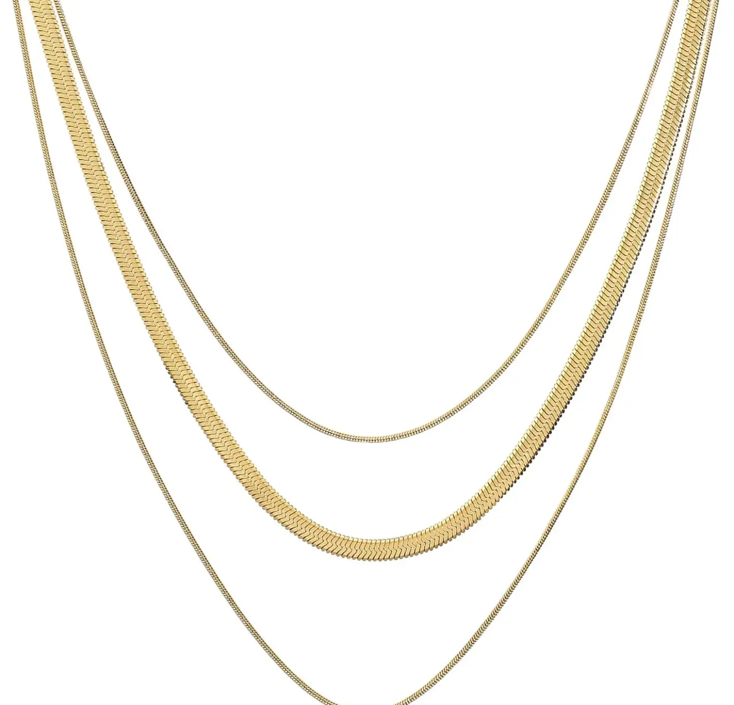 Layering Kette - Steel Spark