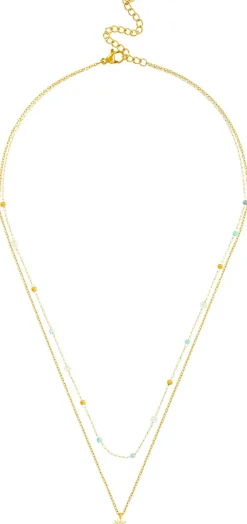 Layering Kette - Steel Sun