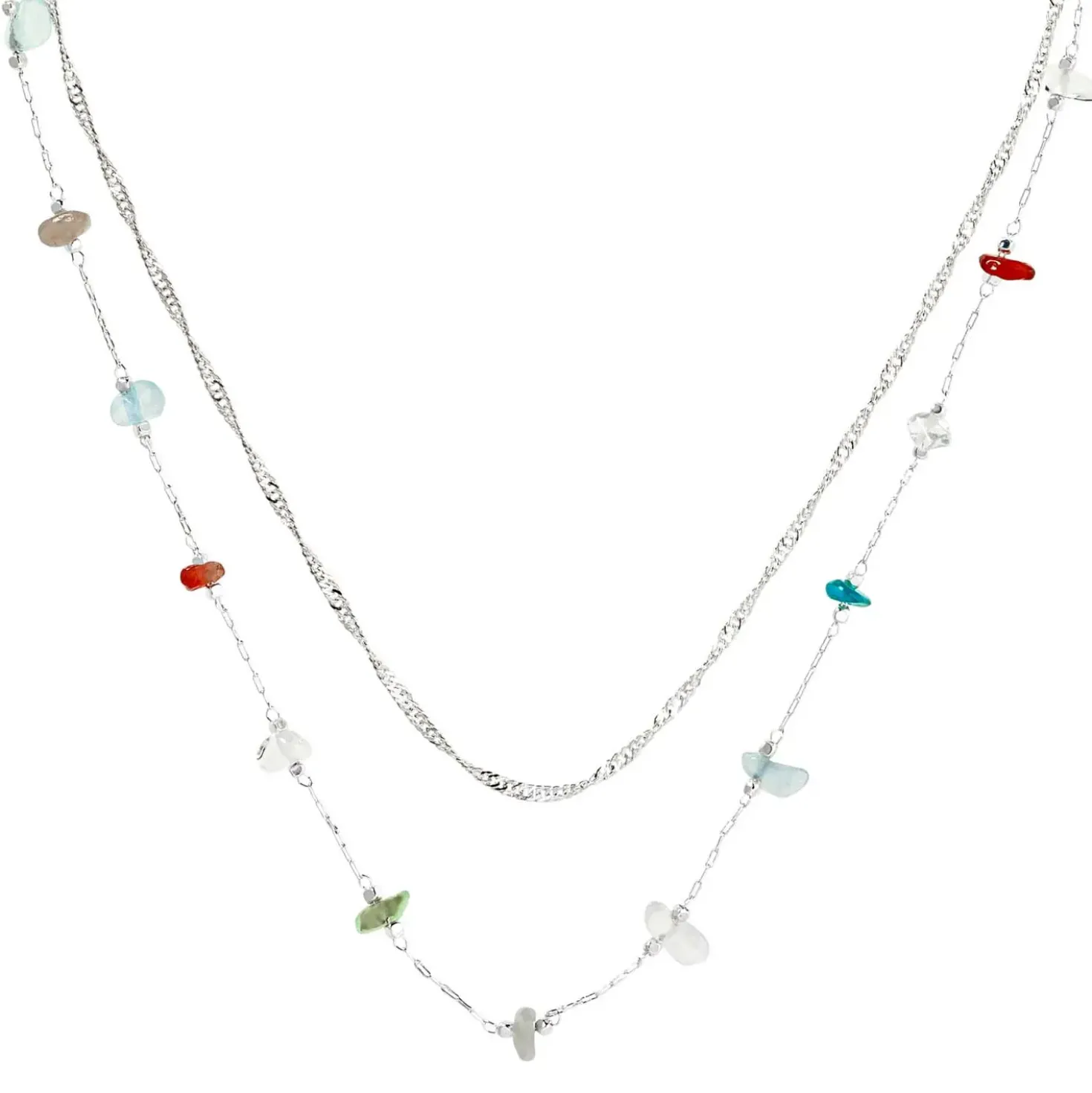 Layering Kette - Summer Aventurine