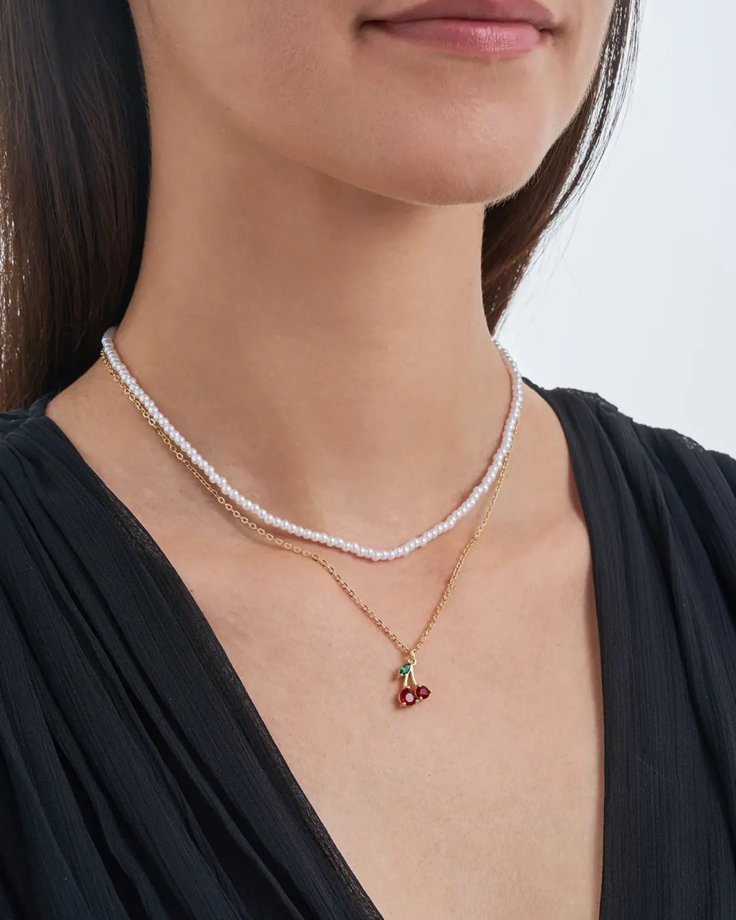 Layering Kette - Sweet Cherry