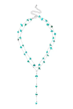 Layering Kette - Turquoise Flow