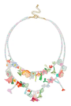 Layering Kette - Vibrant Flowers