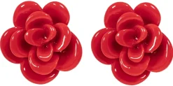 Ohrclips - Cherry Flower