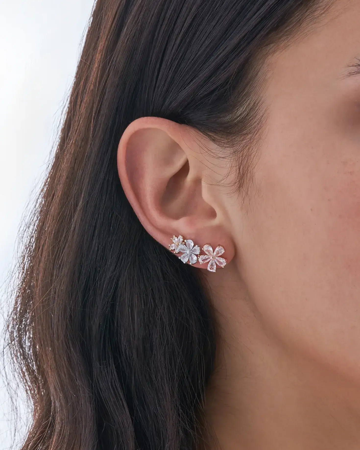 Ohr-Set - Flower Power