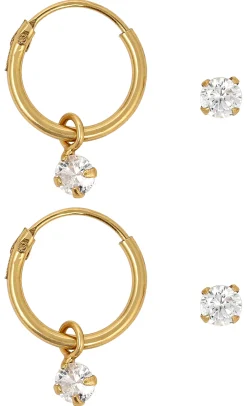Ohr-Set - Gold Plated