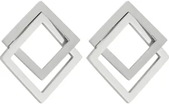 Ohrstecker - Graphic Silver