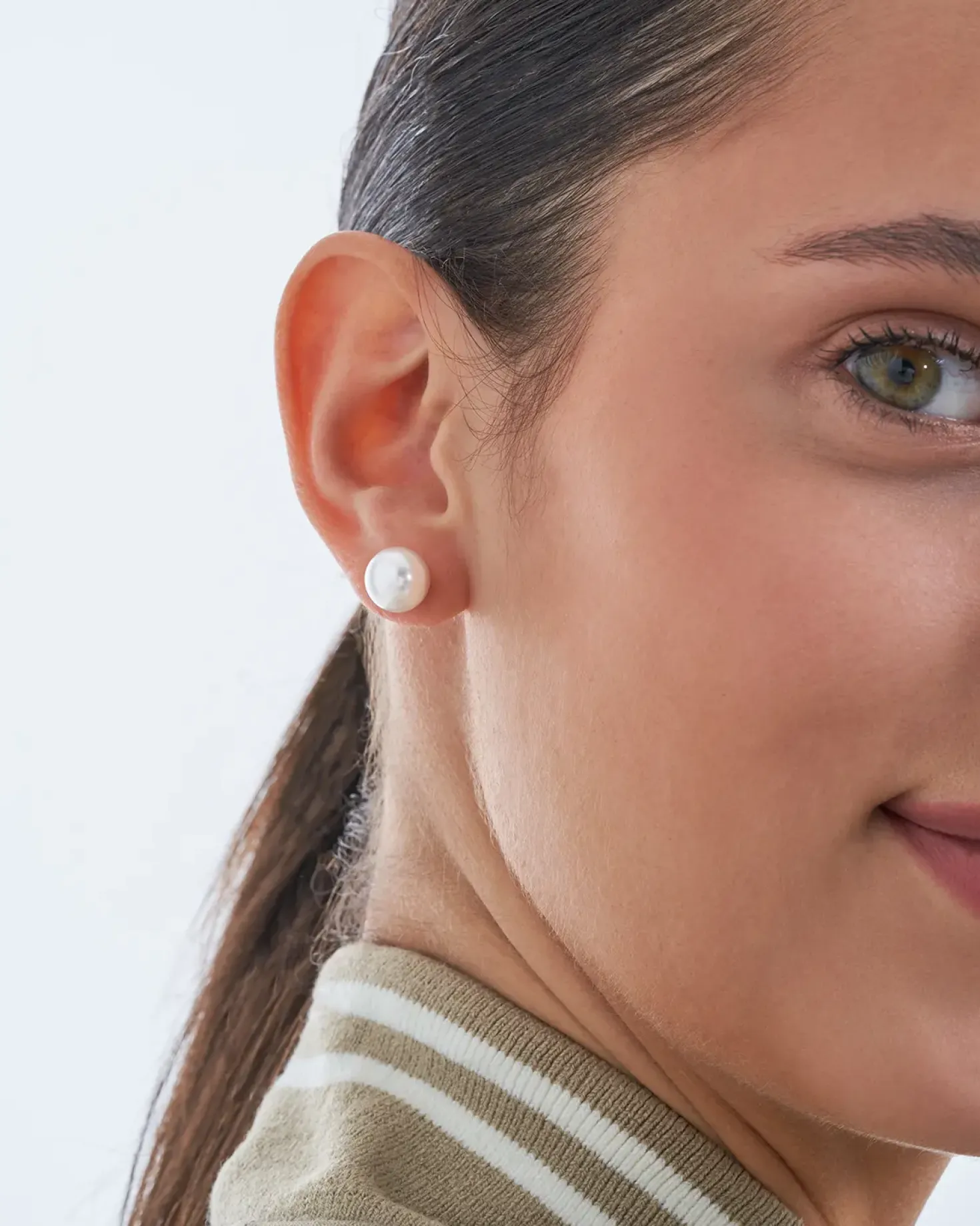 Ohrstecker - Creamy Pearly Pearl