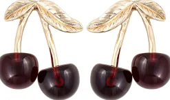 Ohrstecker - Dark Cherry