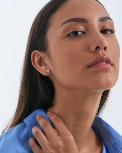 Ohrstecker - Flattering Silver
