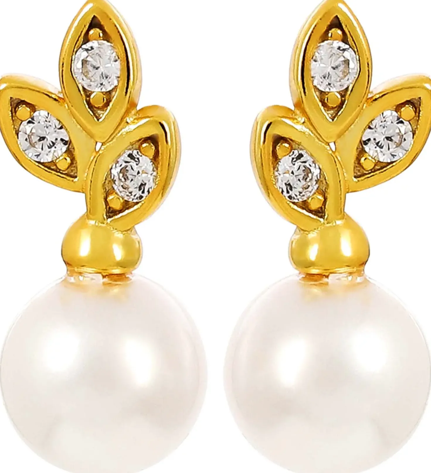 Ohrstecker - Floral Pearls