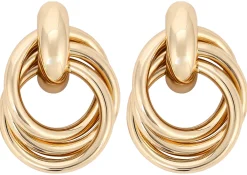 Ohrstecker - Gold Twist