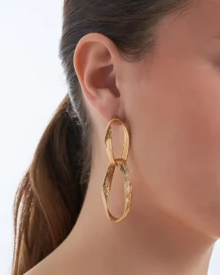 Ohrstecker - Golden Twist