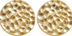 Ohrstecker - Hammered Gold