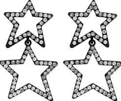 Ohrstecker - Onyx Stars
