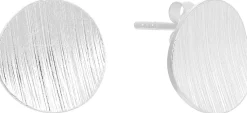 Ohrstecker – Plain Silver