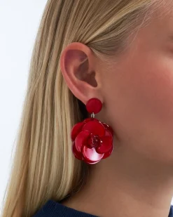 Ohrstecker - Red Flowers