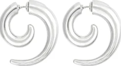 Ohrstecker - Rhodium Swirl