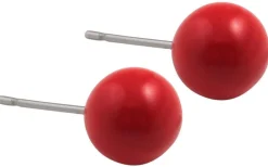 Ohrstecker - Rot
