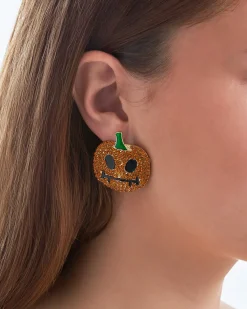 Ohrstecker - Sparkling Pumpkin