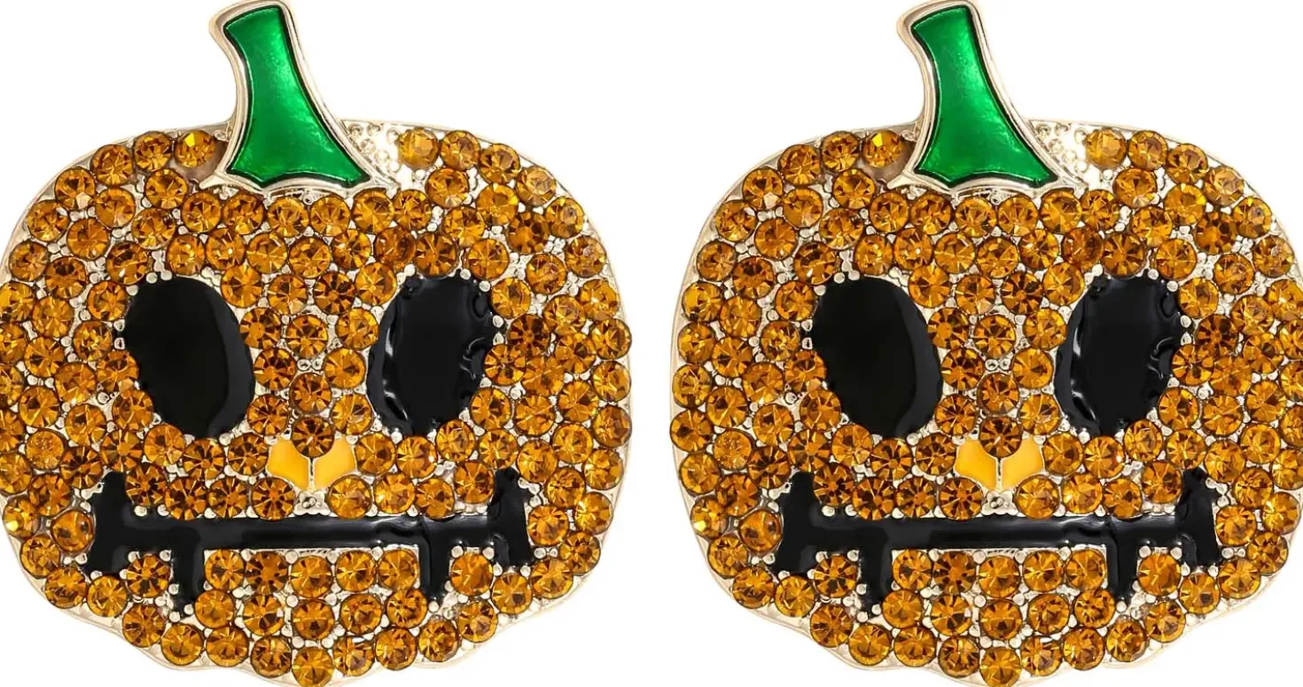 Ohrstecker - Sparkling Pumpkin