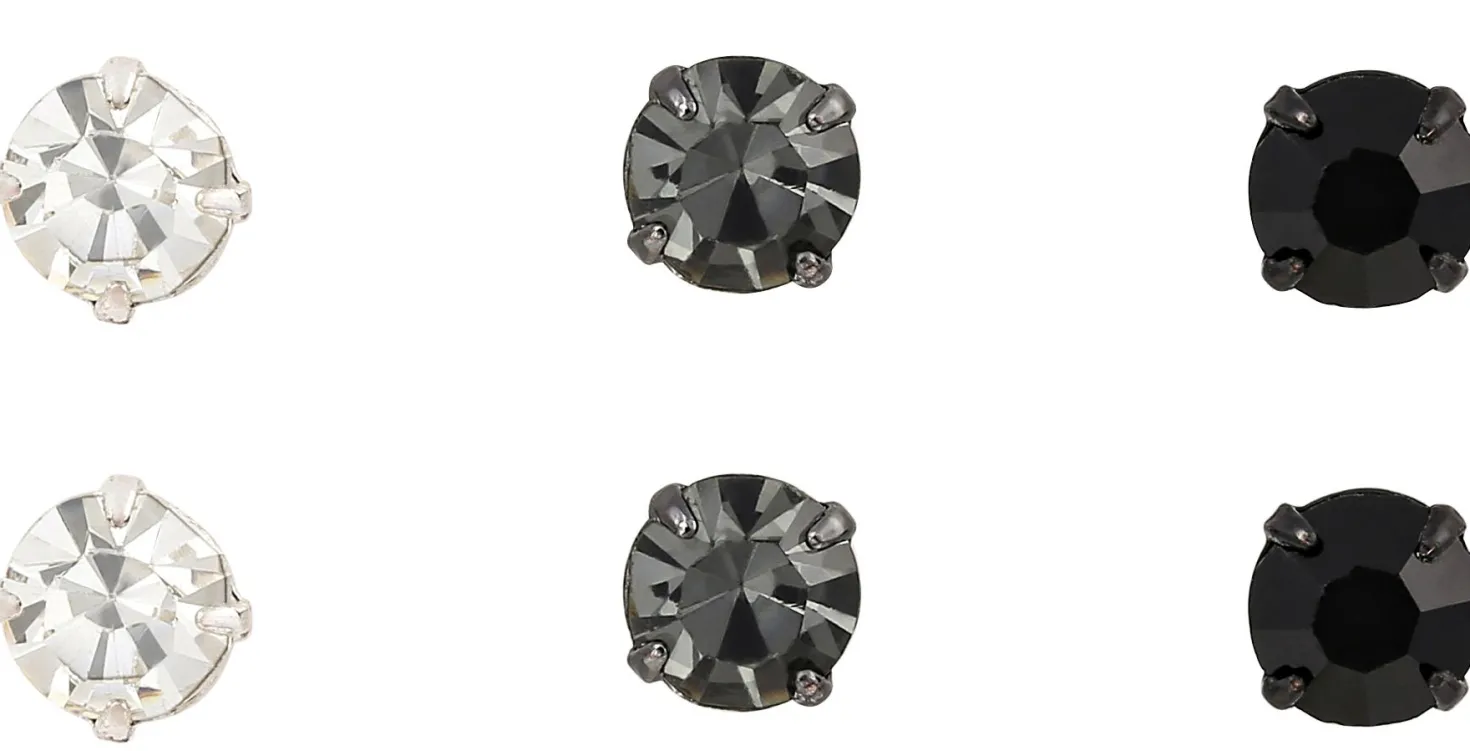Ohrstecker - Three Diamond Glam
