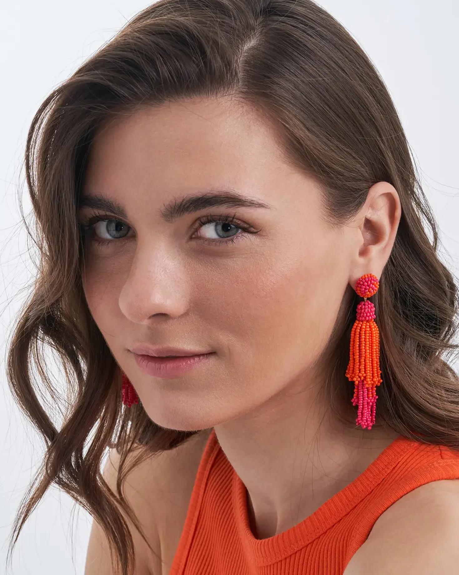 Ohrstecker - Vibrant Tassel
