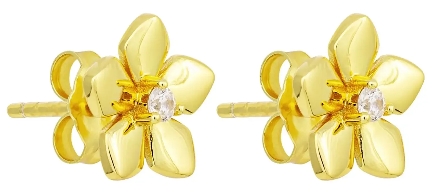 Ohrstecker - Zirconia Blossom