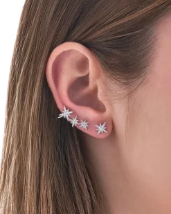Ohrstecker - Zirconia Stars