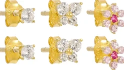 Ohrstecker-Set - Floral Cuties