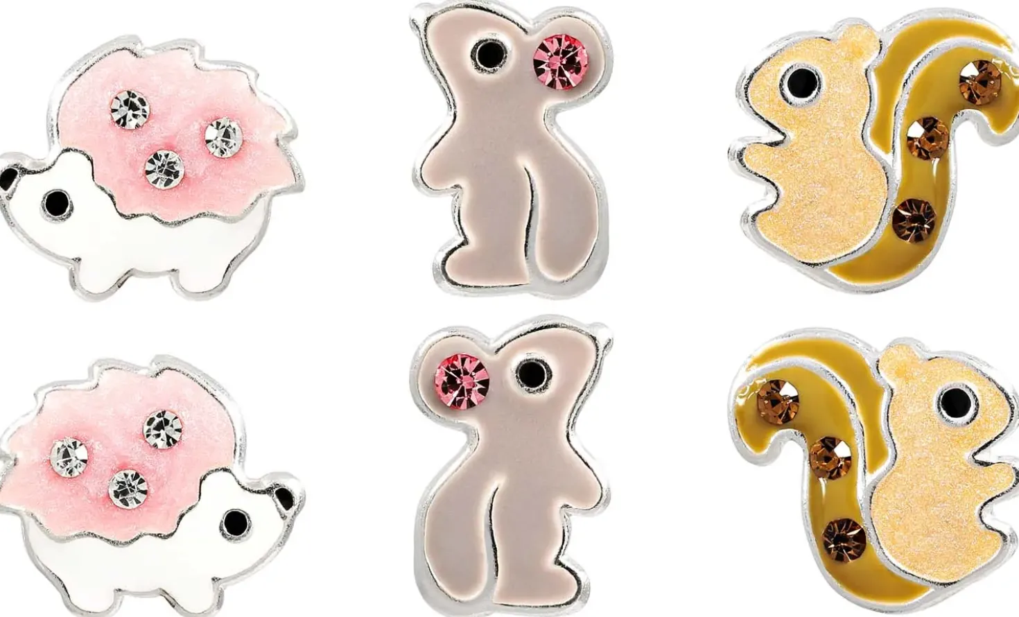 Ohrstecker-Set - Forest Animals