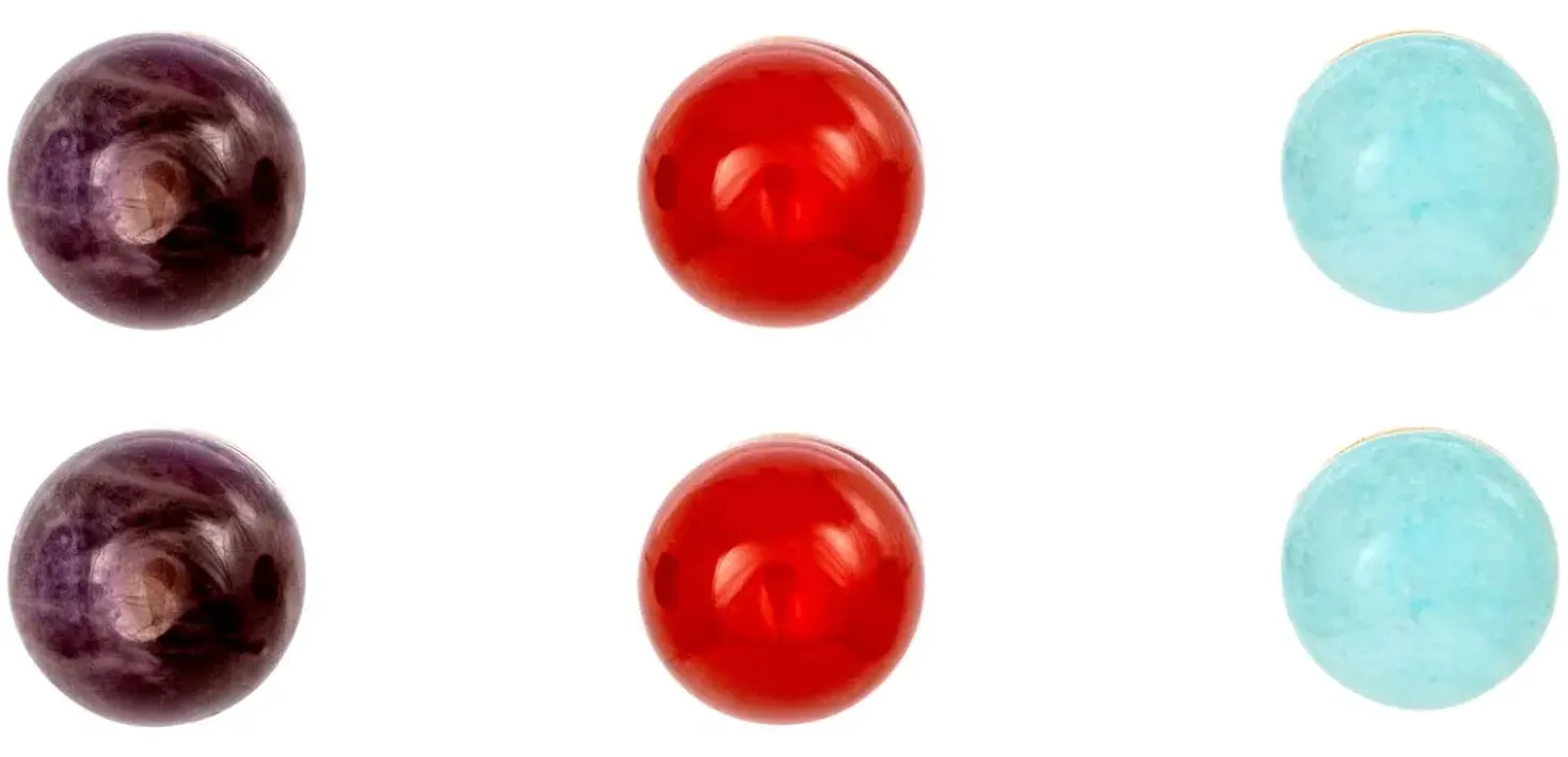 Ohrstecker-Set - Gemstone Trio