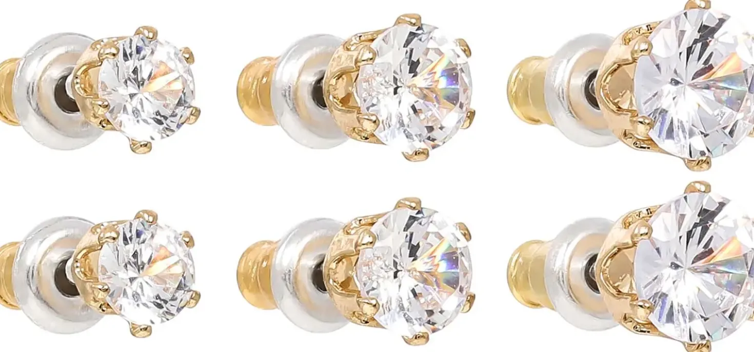 Ohrstecker-Set - Glamorous Trio