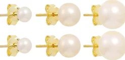 Ohrstecker-Set - Pearly Essentials