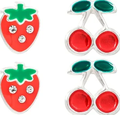 Ohrstecker-Set - Red Fruits