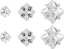Ohrstecker-Set - Shiny Squares