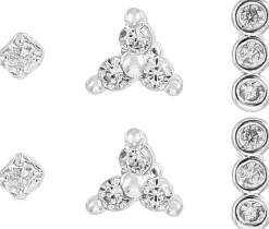 Ohrstecker-Set - Silver Pieces
