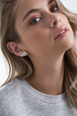 Ohrstecker-Set - Silver Shine